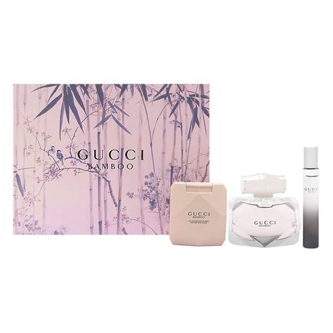 gucci set mini|gucci bamboo gift set 75ml.